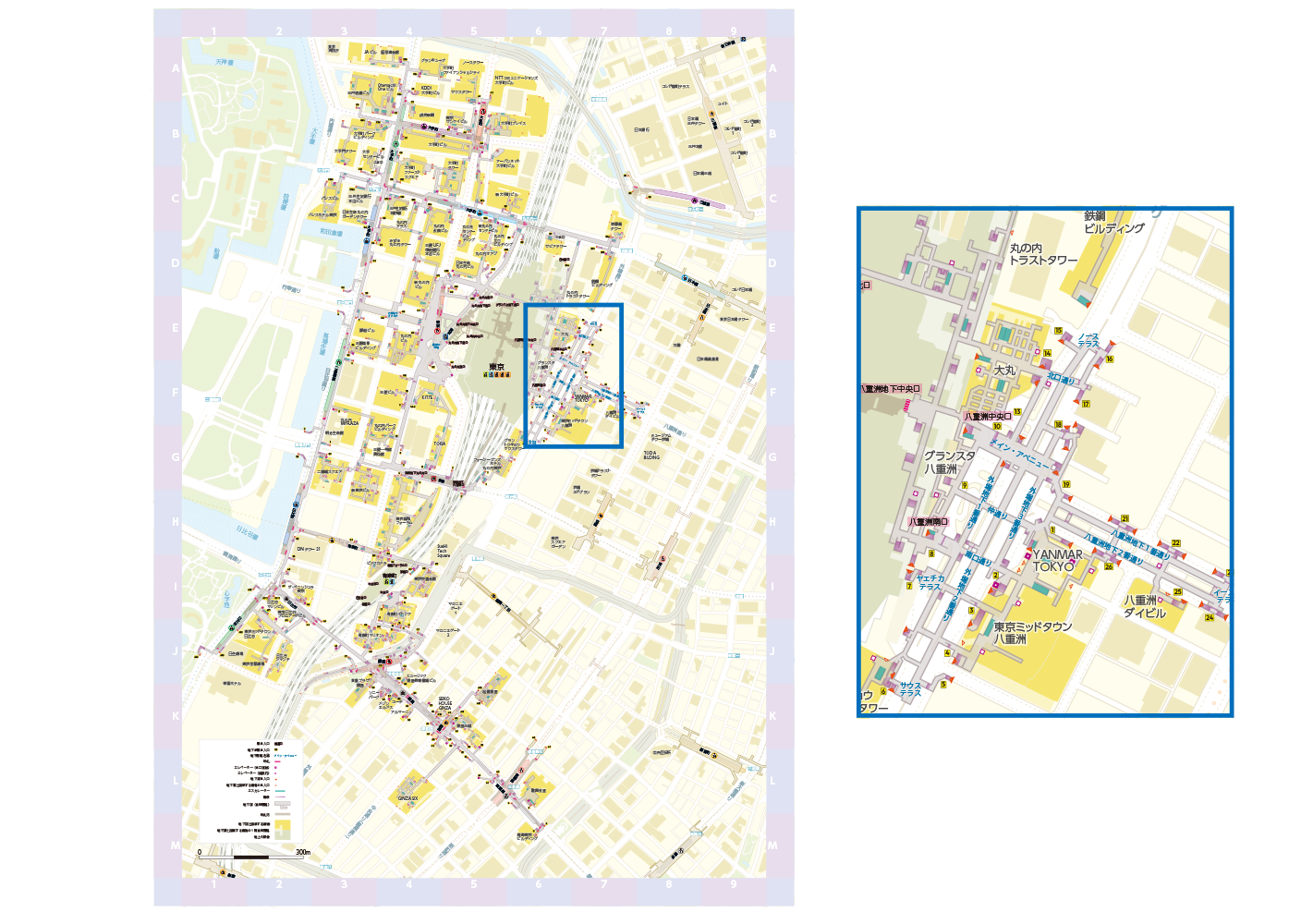 ●0.07　【不揃計18枚セット 国際地学協会 東京都市計画図 Ⅱ 新用途地域指定全面変更版 昭和56年】 01902